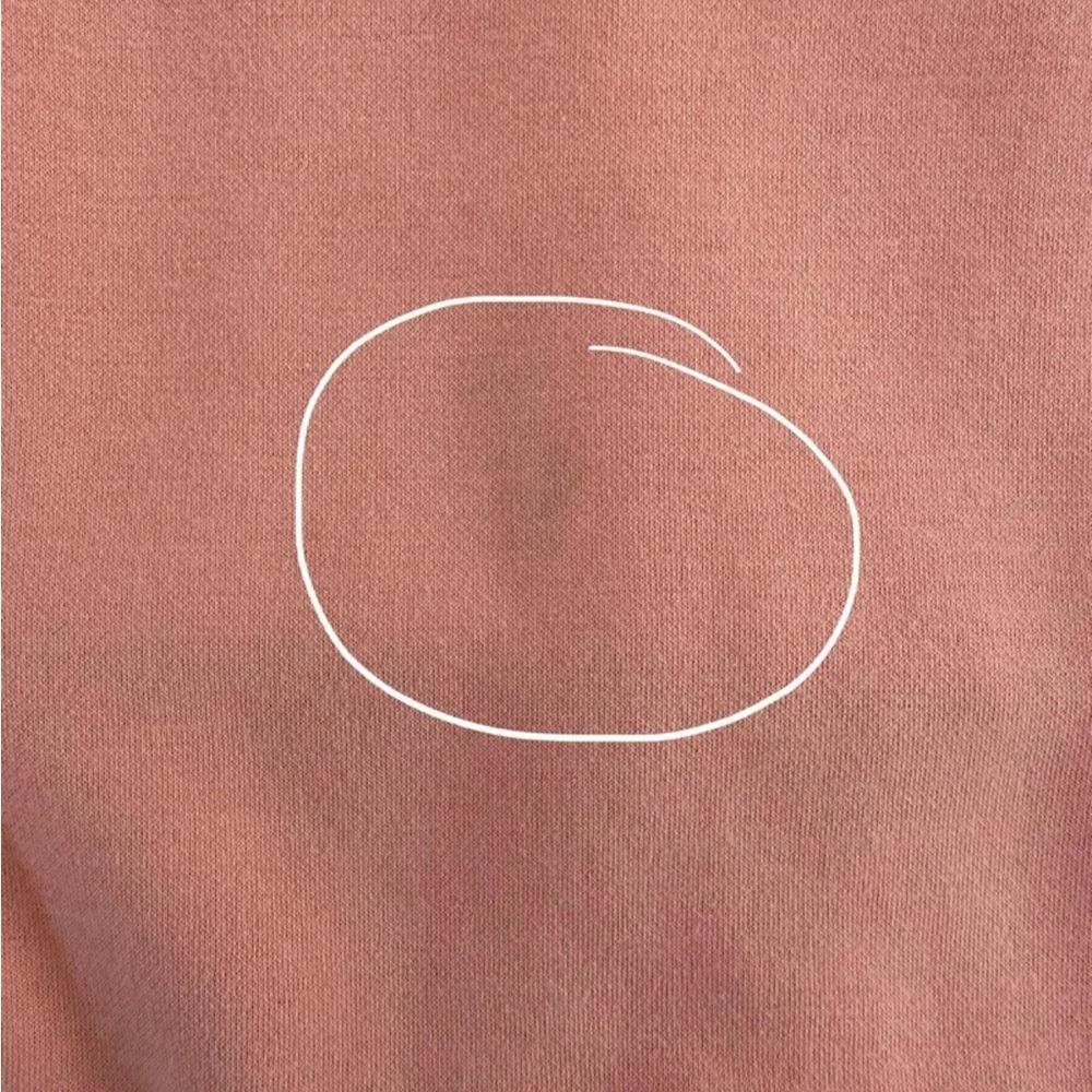 Fabletics Peach Zaylee Funnel Neck Long Sleeve Tunic size Small - Picture 9 of 12